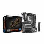 GIGABYTE B760M DS3H WIFI6E GEN5 Intel LGA 1700 mATX Motherboard, Supports Intel Core 14th/13th/12th Gen, DDR5, 6+2+1 Power Phase, 2X M.2, PCIe 5.0, USB-C, WIFI6E, 2.5GbE LAN, PCIe EZ-Latch