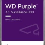 WD Purple 4TB Surveillance Hard Disk Drive - 5400 RPM Class SATA 6Gb/s 64MB Cache 3.5 Inch WD40PURZ - OEM