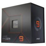 AMD Ryzen 9 7900X 12-core - 24-Thread 4.7 GHz (5.6 GHz Max Boost) Socket AM5 Desktop Processor - Silver - Ryzen 7000 Series