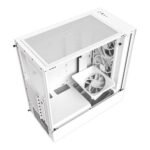 NZXT H5 Elite Tempered Glass ATX Mid-Tower Computer Case - White Color - Image 3