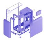HYTE X50 Mid-Tower Case (Taro Milk) - Image 6