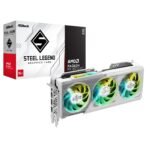 ASRock Radeon RX 9070 XT 16GB GDDR6 Steel Legend Graphics Card