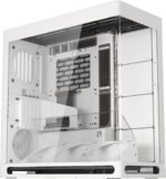 HAVN HS 420 VGPU Dual-Chamber Mid Tower ATX PC Case White | PCIe 5.0 Vertical GPU Kit, 11x 140mm Fan Slots & 2X 420mm Radiator Support, SimpliCable Cable Management, Tempered Glass, PWM Fan Hub - Image 2