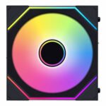Lian Li UNI FAN SL-INF WIRELESS 120 Reversed Blade Fluid Dynamic Bearing 120mm Case Fan - Black color