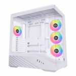 Lian Li Vector V100R Tempered Glass ATX Mid-Tower Computer Case White color