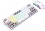Redragon - RD-S131 Wired Combo Wired 60% Mechanical Keyboard + Wired Gaming Mouse max 12400DPI Combo Red Mechanical Switches - Full Key Anti-ghosting - RGB Backlighting - Image 5