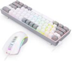 Redragon - RD-S131 Wired Combo Wired 60% Mechanical Keyboard + Wired Gaming Mouse max 12400DPI Combo Red Mechanical Switches - Full Key Anti-ghosting - RGB Backlighting - Image 4
