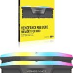 32GB (2 x 16GB) CORSAIR DDR5 Vengeance RGB 288-Pin PC RAM DDR5 6400 MHZ (PC5 51200) Desktop Memory