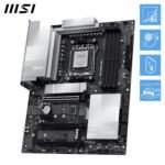 MSI PRO X870E-P WiFi Motherboard, ATX - Supports AMD Ryzen 9000/8000 / 7000 Processors, AM5-60A SPS VRM, DDR5 Memory Boost (8200+ MT/s OC), PCIe 5.0 x16 & 4.0 x16, M.2 Gen5, Wi-Fi 7, 5G LAN - Image 4