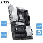 MSI PRO X870E-P WiFi Motherboard, ATX - Supports AMD Ryzen 9000/8000 / 7000 Processors, AM5-60A SPS VRM, DDR5 Memory Boost (8200+ MT/s OC), PCIe 5.0 x16 & 4.0 x16, M.2 Gen5, Wi-Fi 7, 5G LAN - Image 8