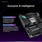 ASUS ROG Strix B850-F Gaming WiFi AMD AM5 B850-F ATX Motherboard 16+2+2 Power Stages, AI PC, DDR5 AEMP, WiFi 7, 4X M.2, PCIe® 5.0, Total Support of 19 USB, 20Gbps Type-C®, AI Networking II, Aura Sync - Image 10