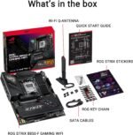 ASUS ROG Strix B850-F Gaming WiFi AMD AM5 B850-F ATX Motherboard 16+2+2 Power Stages, AI PC, DDR5 AEMP, WiFi 7, 4X M.2, PCIe® 5.0, Total Support of 19 USB, 20Gbps Type-C®, AI Networking II, Aura Sync - Image 2