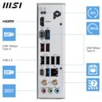 MSI PRO X870E-P WiFi Motherboard, ATX - Supports AMD Ryzen 9000/8000 / 7000 Processors, AM5-60A SPS VRM, DDR5 Memory Boost (8200+ MT/s OC), PCIe 5.0 x16 & 4.0 x16, M.2 Gen5, Wi-Fi 7, 5G LAN - Image 9