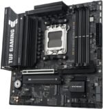 ASUS TUF Gaming B850M-E WiFi mATX Motherboard, 8+2+1 80A DrMOS Power Stages, DDR5, PCIe 5.0, Three M.2 Slots, WiFi 6E, 2.5Gb Ethernet, DisplayPort, HDMI, Rear USB-C 10Gbps and Front USB-C 5Gbps - Image 4