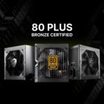 MSI MAG A750BN PCIE5, Non-Modular Compact Gaming 750W Power Supply, 80+ Bronze, Low-Noise Fan,12V-2x6 Cable, PCIE 5.0 Ready - Image 5