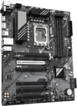 GIGABYTE B760M DS3H WIFI6E GEN5 Intel LGA 1700 mATX Motherboard, Supports Intel Core 14th/13th/12th Gen, DDR5, 6+2+1 Power Phase, 2X M.2, PCIe 5.0, USB-C, WIFI6E, 2.5GbE LAN, PCIe EZ-Latch - Image 4