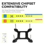 TRYX Panorama SE 360 ARGB 360mm AIO Rotatable 6.67'' AMOLED Curved Screen 3D Anamorphic Effect Customizable AIO Cooler 360mm Asetek Adela Pump 280w - Image 6