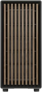Fractal Design North Chalk White Tempered Glass Clear - Genuine Oak Wood Front - Glass Side Panel - Two 140mm Aspect PWM Fans Included - Type C USB - ATX Airflow Mid Tower PC Gaming Case - Image 4