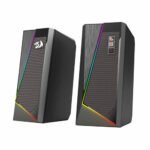 Redragon GS520 Anvil RGB PC 2 Channel Stereo Gaming Computer Speakers - Black