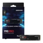 Samsung 990 PRO 1TB Samsung V NAND TLC PCIe Gen 4 x4 NVMe M.2 Internal SSD