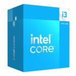 Intel Core i3-14100 Raptor Lake-S Refresh Quad-Core LGA 1700 Boxed Processor - Intel Laminar RM1 Cooler Included