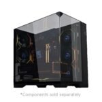 Lian Li O11 Vision Compact Tempered Glass ATX Mid-Tower Computer Case Black - Image 2