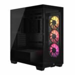 Corsair 3500X RGB Tempered Glass ATX Mid-Tower Computer Case Black color