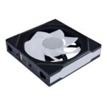Lian Li UNI FAN SL-INF WIRELESS 120 Reversed Blade Fluid Dynamic Bearing 120mm Case Fan - Black color - Image 4
