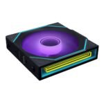 Lian Li UNI FAN SL-INF WIRELESS 120 Reversed Blade Fluid Dynamic Bearing 120mm Case Fan - Black color - Image 2