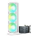 TRYX Panorama SE 360 ARGB 360mm AIO Rotatable 6.67'' AMOLED Curved Screen 3D Anamorphic Effect Customizable AIO Cooler 360mm Asetek Adela Pump 280w (Copy) - Image 2