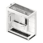HAVN HS 420 Dual-Chamber Mid Tower PC Case ATX White | Hybrid Design, 11x 140mm Fan Slots & 3X 420mm Radiator Support, SimpliCable Cable Management, Tempered Glass, PWM Fan Hub - Image 6