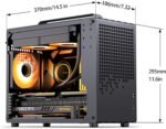 JONSBO/JONSPLUS Z20 Black Micro-ATX Mini Tower PC Case - Image 2
