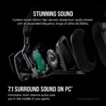 Corsair Void RGB Elite Wireless Gaming Headset – 7.1 Surround Sound – Omni-Directional Microphone – Microfiber Mesh Earpads – Up to 40ft Range – iCUE Compatible – PC, Mac, PS5, PS4 – Carbon - Image 4