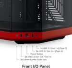 Hyte Y70 Upgraded Modern Aesthetic Dual Chamber Panoramic Tempered Glass Mid-Tower ATX Computer Gaming Case Red and Black Color - Image 5