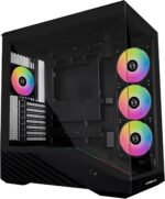 Lian Li Vector V100R Tempered Glass ATX Mid-Tower Computer Case Black color - Image 10