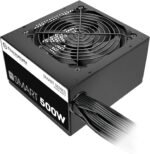 Thermaltake Smart 500W 80+ White Certified PSU, Continuous Power with 120mm Ultra Quiet Cooling Fan, ATX 12V V2.3/EPS 12V Active PFC Power Supply - Image 3