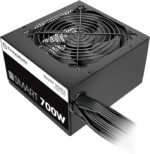 Thermaltake Smart 700W 80+ White Certified PSU, Continuous Power with 120mm Ultra Quiet Fan, ATX 12V V2.3/EPS 12V Active PFC Power Supply - Image 2
