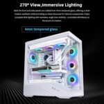 Lian Li Vector V100R Tempered Glass ATX Mid-Tower Computer Case White color - Image 10