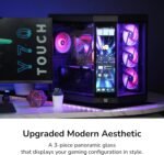 HYTE Y70 touch infinite Modern Aesthetic Tempered Glass ATX Mid-Tower Computer Case - black color - Image 2