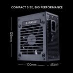 Lian Li SP850 V2 Gold 850 Watt SFX Form Factor Power Supply | Native 12V-2x6 Cable - Low Noise - 80+ Gold Efficiency - ATX 3.1 - Image 5
