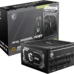 msi MAG 1000W Power Supply A1000GL PCIE5, Fully Modular Compact Gaming, 80+ Gold, ATX 3.1 & PCIe 5.1 Ready, Native Dual-Color 12V-2x6 Cable, 10 Year