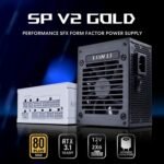 Lian Li SP850 V2 Gold 850 Watt SFX Form Factor Power Supply | Native 12V-2x6 Cable - Low Noise - 80+ Gold Efficiency - ATX 3.1 - Image 6