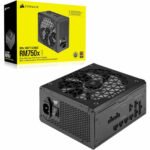 CORSAIR RM750x Shift Fully Modular ATX Power Supply - Modular Side Interface - ATX 3.1 & PCIe 5.1 Compliant - Zero RPM Fan Mode - 105°C-Rated Capacitors - 80 Plus Gold Efficiency - Black