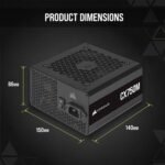Corsair CX-M Series, CX750M, Modular Power Supply, 80 Plus Bronze - Image 5