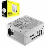 CORSAIR RM750x Shift Fully Modular ATX Power Supply - 80 Plus Gold - ATX 3.1 - PCIe 5.1 - Zero RPM - Side Interface - White