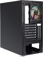 Bgears b-BlackWidow-RGB Black Gaming PC ATX case black color - Image 2