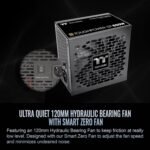 Thermaltake Toughpower GT 850W ATX 3.1 Standard Power Supply; 80 Plus Gold Efficiency; Smart Zero Fan - Image 2