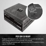 Thermaltake Toughpower GF3 1650W, True 600W 12VHPWR Connectors on PSU & NVIDIA RTX 40 series, ATX 3.0/PCI-E 5.0 Ready, 80+ Gold, SLI/Crossfire Ready Power Supply - Image 5