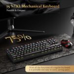 Redragon K552 Mechanical Gaming Keyboard, 87-Key Compact, LED Gaming Keyboard with Red Switches, Anti-Ghosting, Metal Frame for PC Gaming & Typing, Beginner-Friendly (Black) - Image 6
