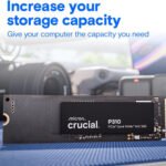 Crucial P310 500GB SSD, PCIe Gen4 NVMe M.2 2280, Up to 7,100MB/s, for Laptop, Desktop (PC) - Image 2